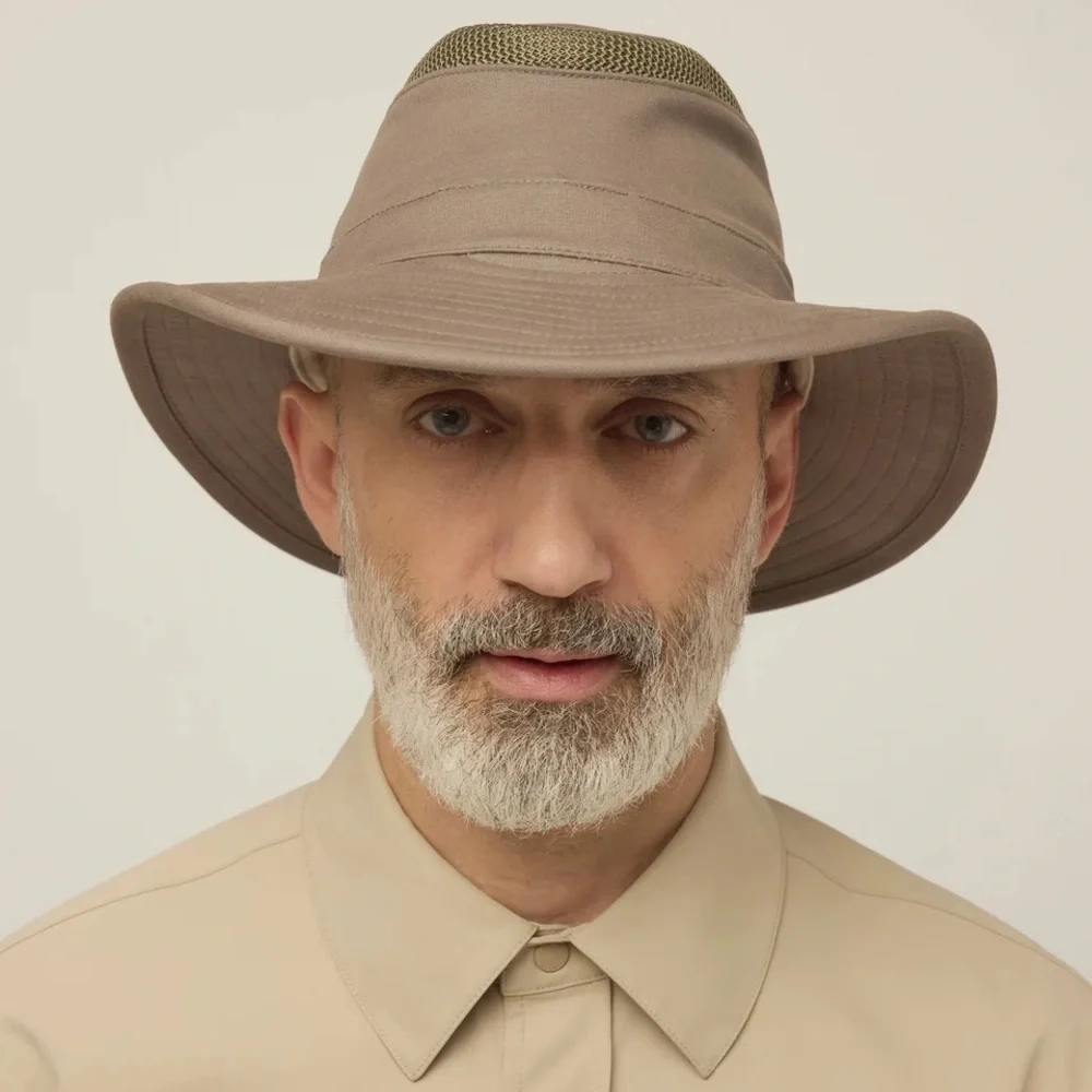Tilley T4MO-1 Airflo Hikers Hat 7 1/2 Color: Olive NWT
